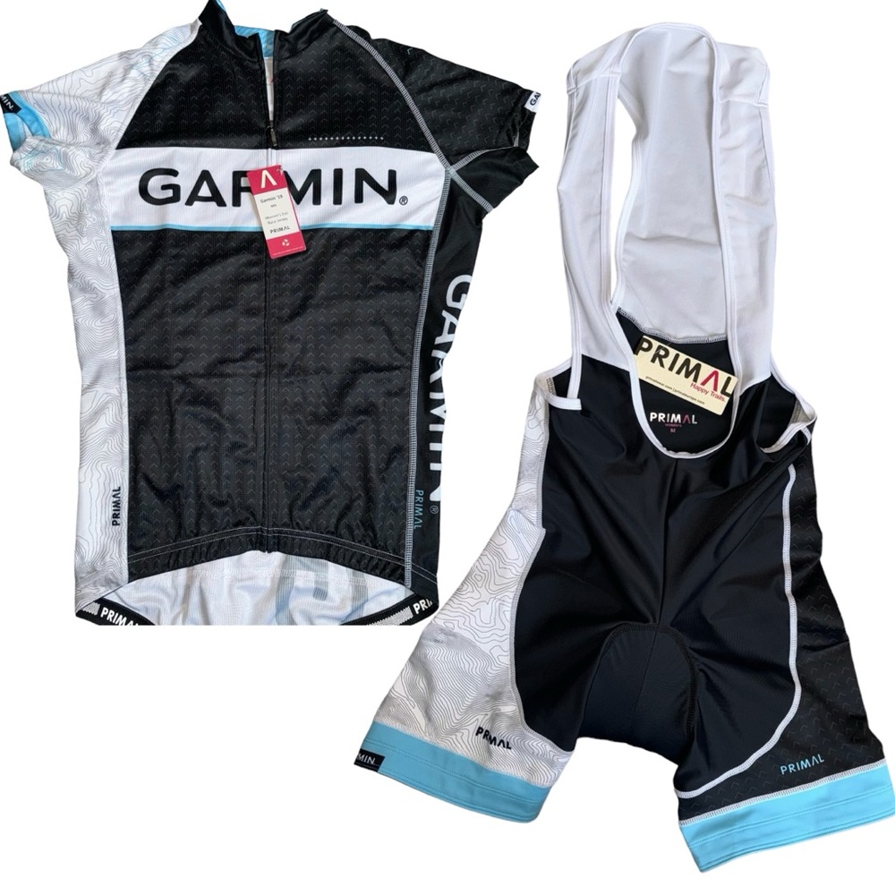 🔥 Primal Garmin Women’s Cycling Jersey MEDIUM